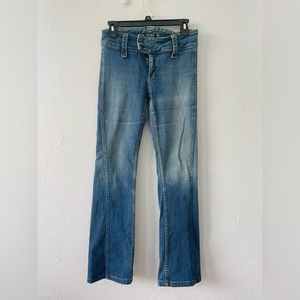 Vintage Allen B boot cut low rise jeans